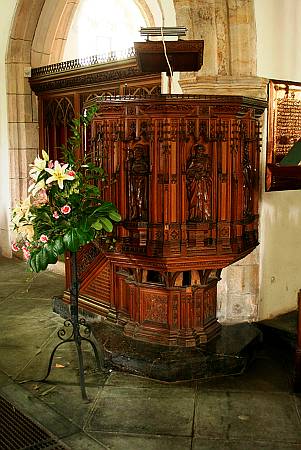 St Columb Major - The Pulpit